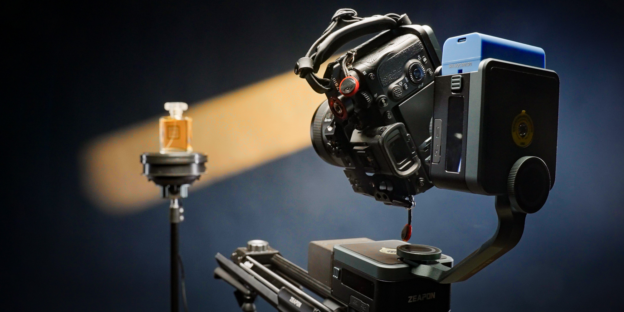 Slider Zeapon Micro 4 E700 z modułem napędowym i głowicą automatyczną Pons PT - Ujęcia rodem z "Incepcji"